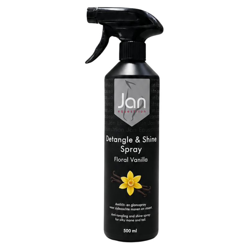 Jan Equestrian Detangle & Shine Spray Floral Vanilla