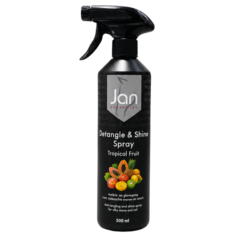 Jan Equestrian Detangle & Shine Spray Tropical Fruit