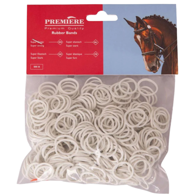 Premiere Manenelastiekjes 500 stuks