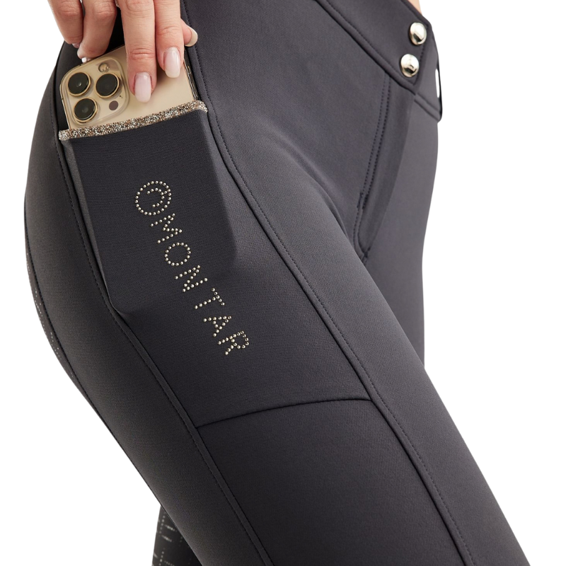 Montar Rijbroek MoLila Champagne Crystals