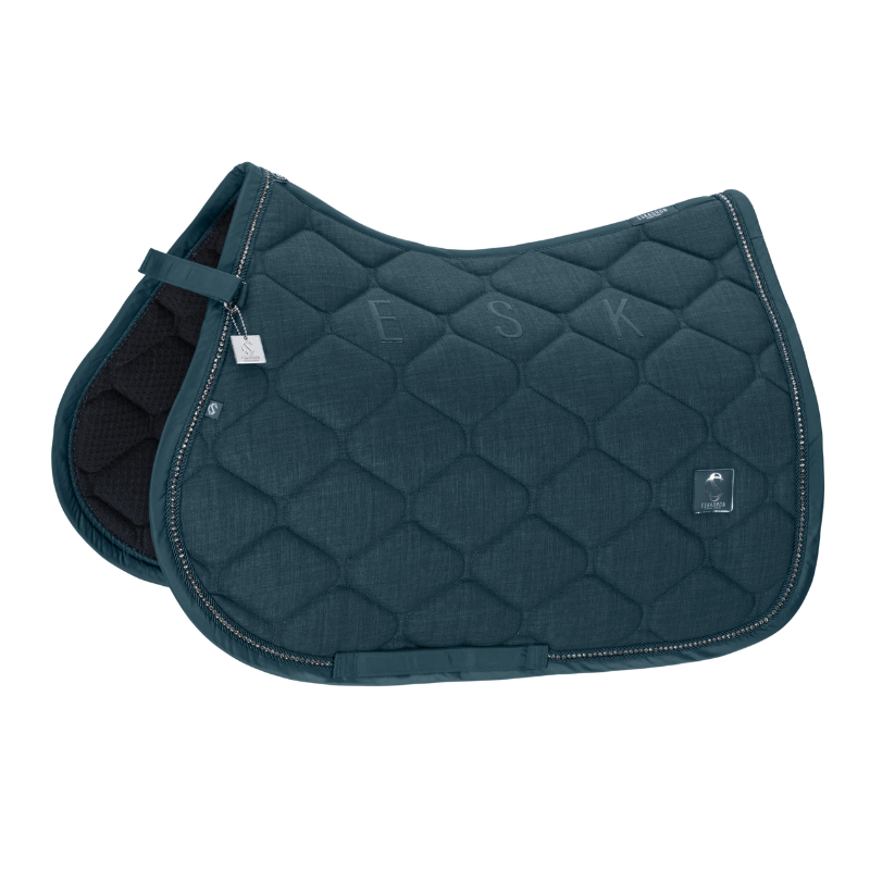 Eskadron Saddle Cloth Bouclé Crystal
