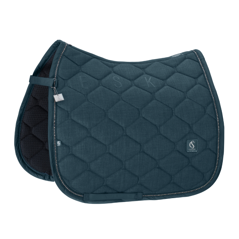 Eskadron Saddle Cloth Bouclé Crystal