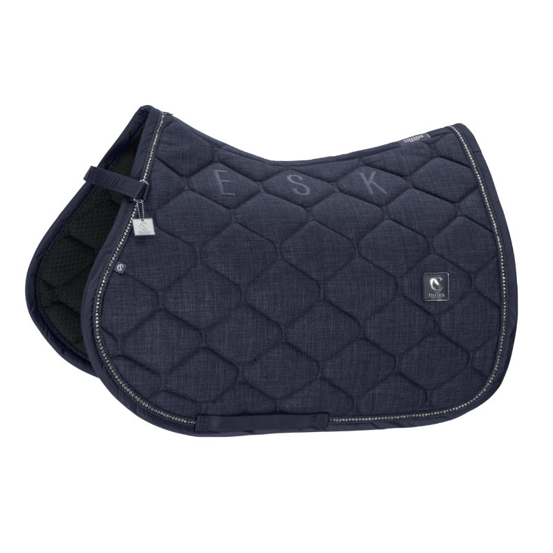 Eskadron Saddle Cloth Bouclé Crystal