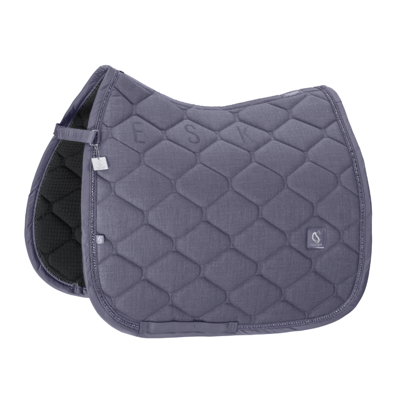 Eskadron Saddle Cloth Bouclé Crystal