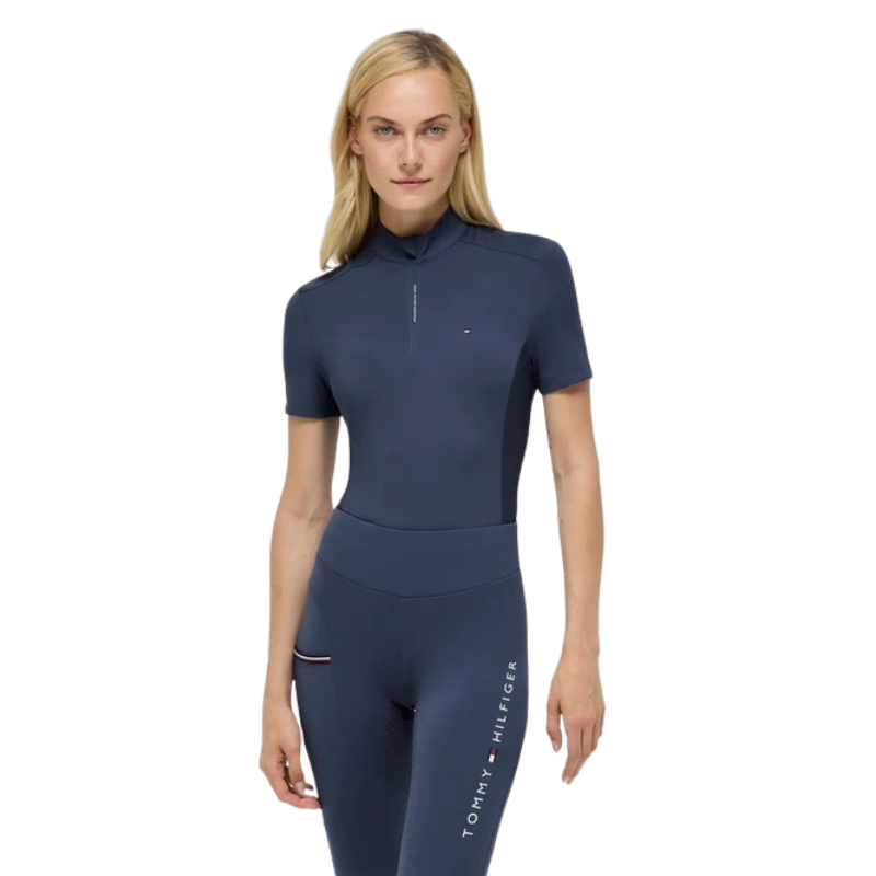 Tommy Hilfiger 1/4 Zip Training Shirt Palma