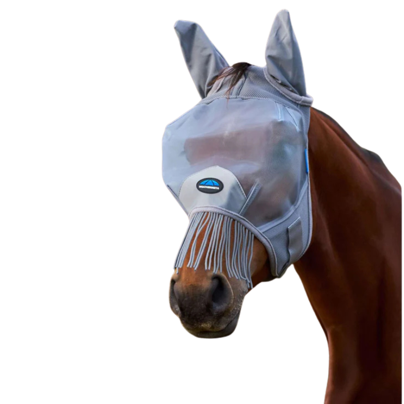 Weatherbeeta Comfitec Fine Mesh Fly Mask With Ears And Tassels