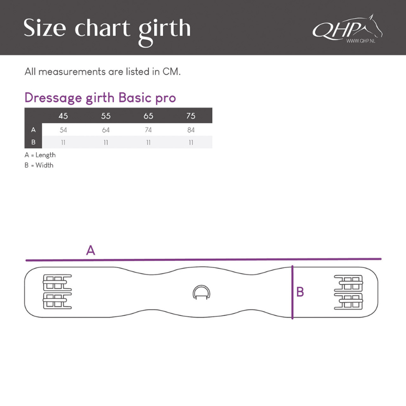 Qhp Dressuursingel Basic Pro