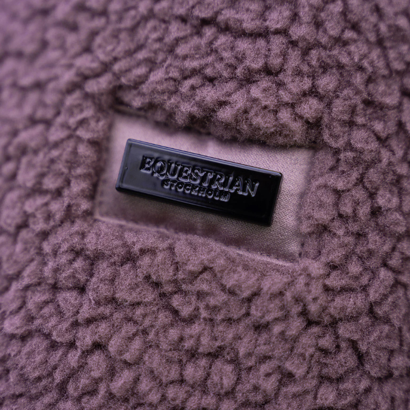 Teddy Fleece Jacket Blush