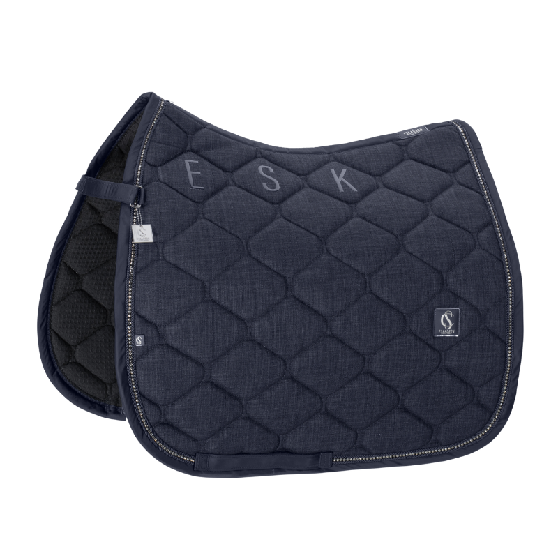 Eskadron Saddle Cloth Bouclé Crystal