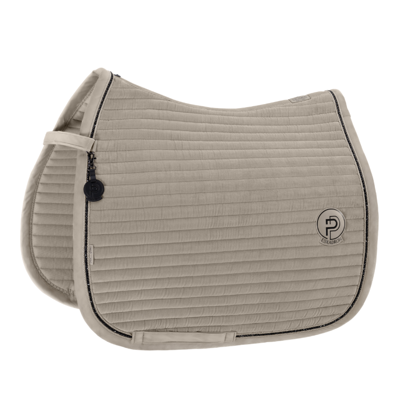 Eskadron Saddle Cloth Velvet Crystal Platinum 2026