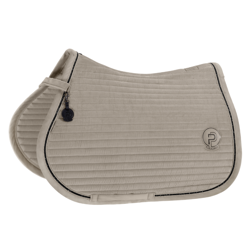 Eskadron Saddle Cloth Velvet Crystal Platinum 2026