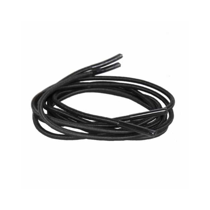 Petrie Elastische Veters zwart - 2 stuks