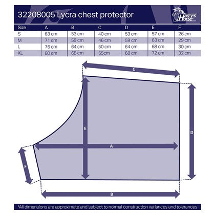 Harry's Horse Borstbeschermer Elastic