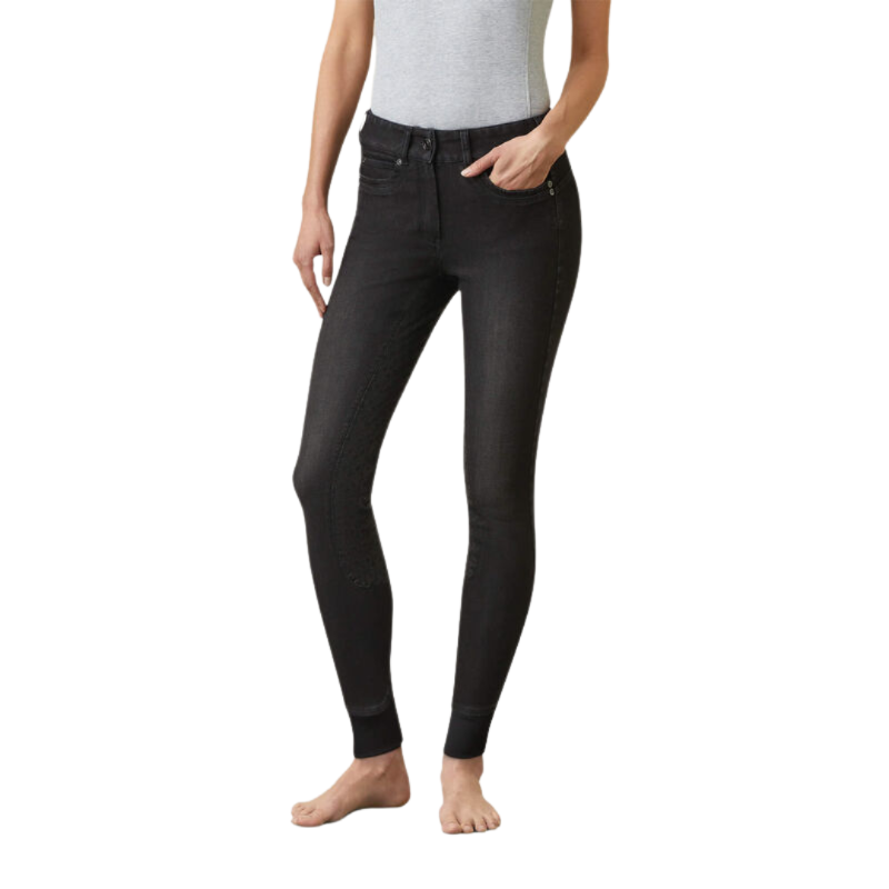 Ariat Rijbroek Halo Denim Full Grip