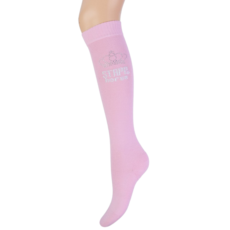 Stapp Horse Kniekous Kroon Strass