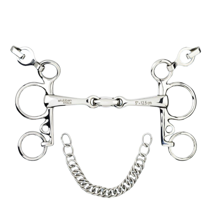 Stübben Easy Control Dubbelgebroken Pelhambit