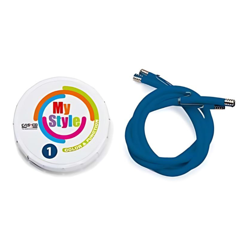 Casco My Style Piping Blauw