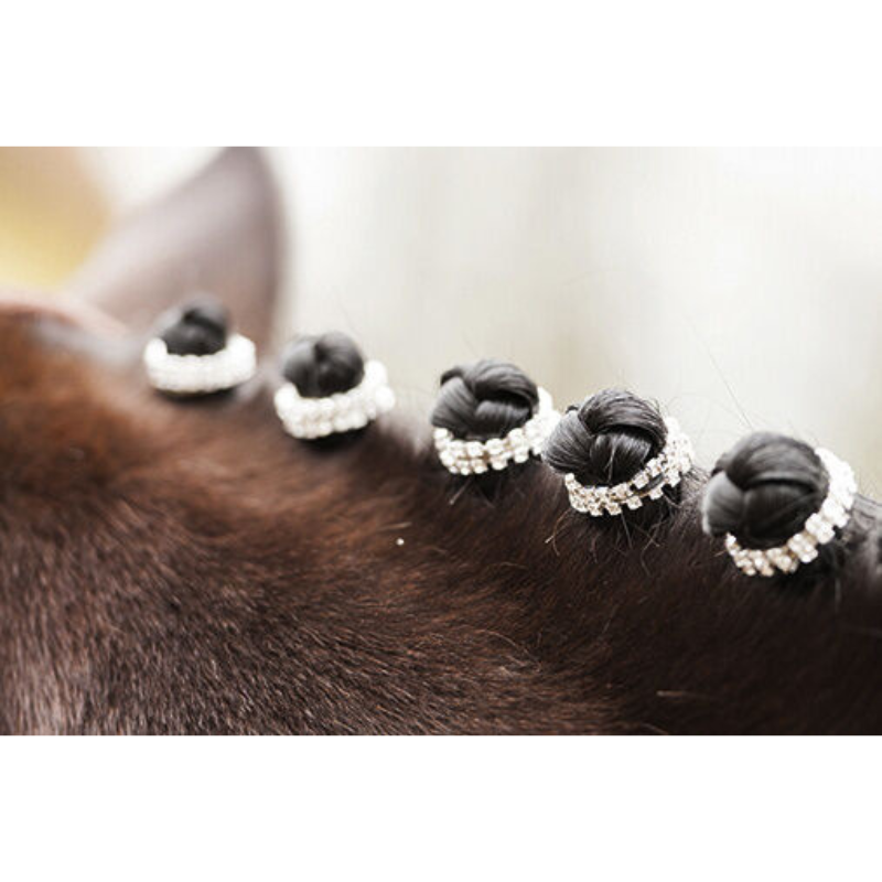 HKM Manen Elastiekjes Crystal