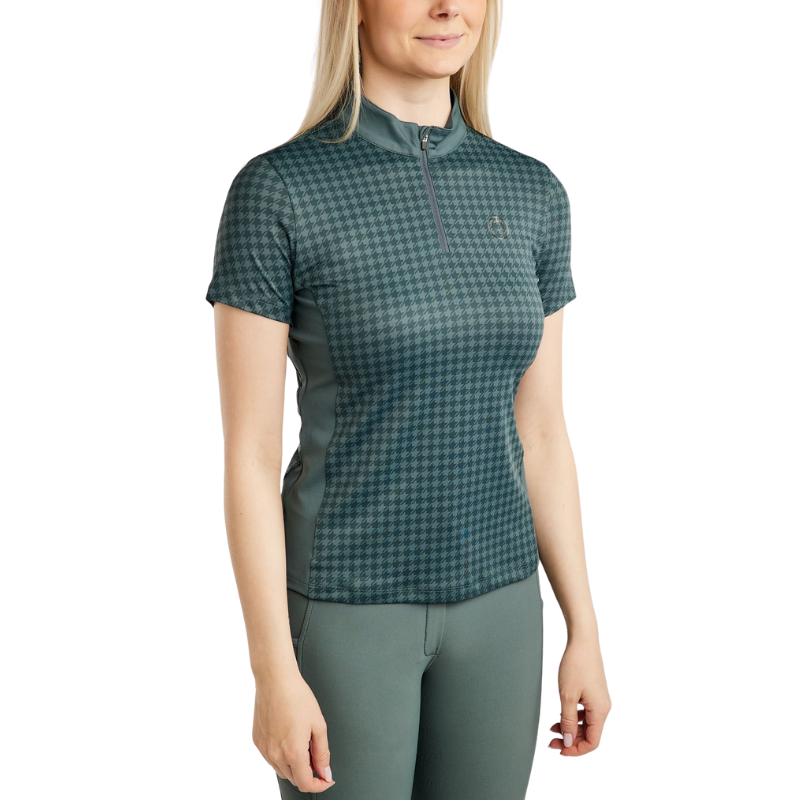 Montar Trainingsshirt MoHannah All Over Houndstooth