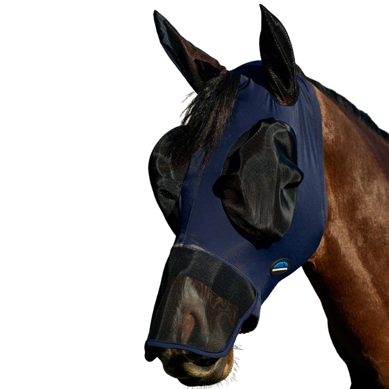 Weatherbeeta Vliegenmasker Comfitec Luxe Strech Met Oren En Neus