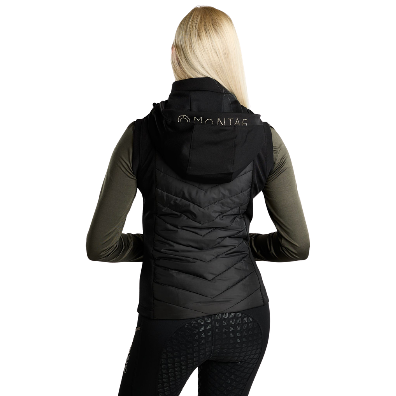 Montar MoEverline Hybrid Bodywarmer w. Detachable Hood