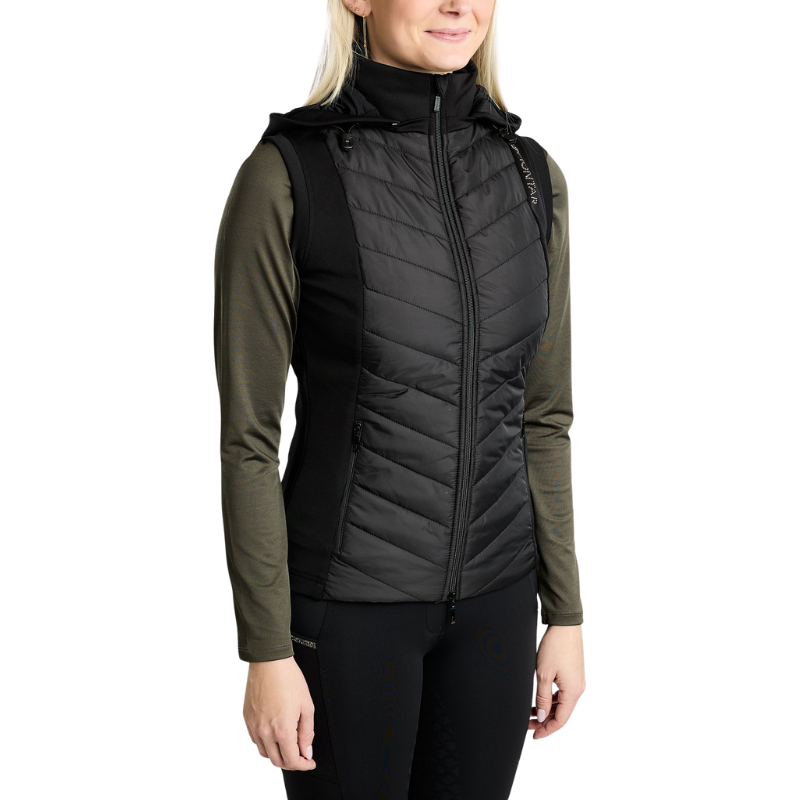 Montar MoEverline Hybrid Bodywarmer w. Detachable Hood