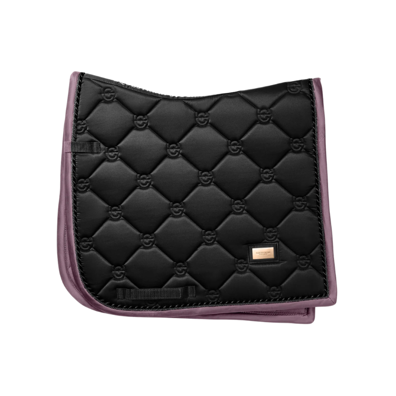 Dressage Saddle Pad Black Blush