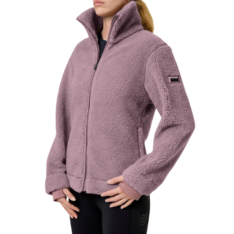 Teddy Fleece Jacket Blush