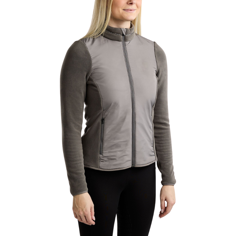 Montar MoEllie Full Zip Jacket w. Fleece and Gun Metal