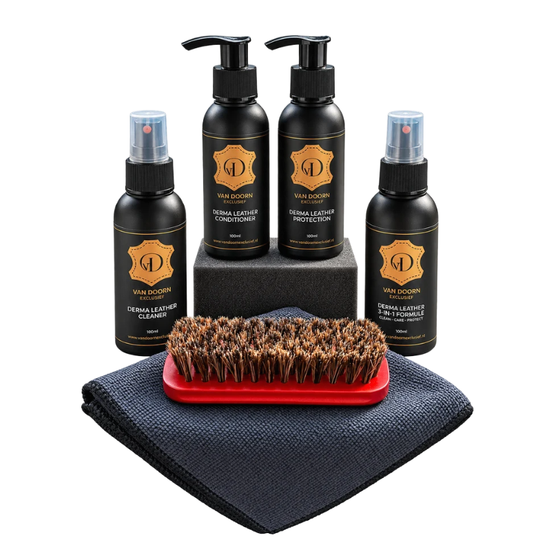 Van Doorn Exclusief Complete 7-delige Leeronderhoudsset 100 ml