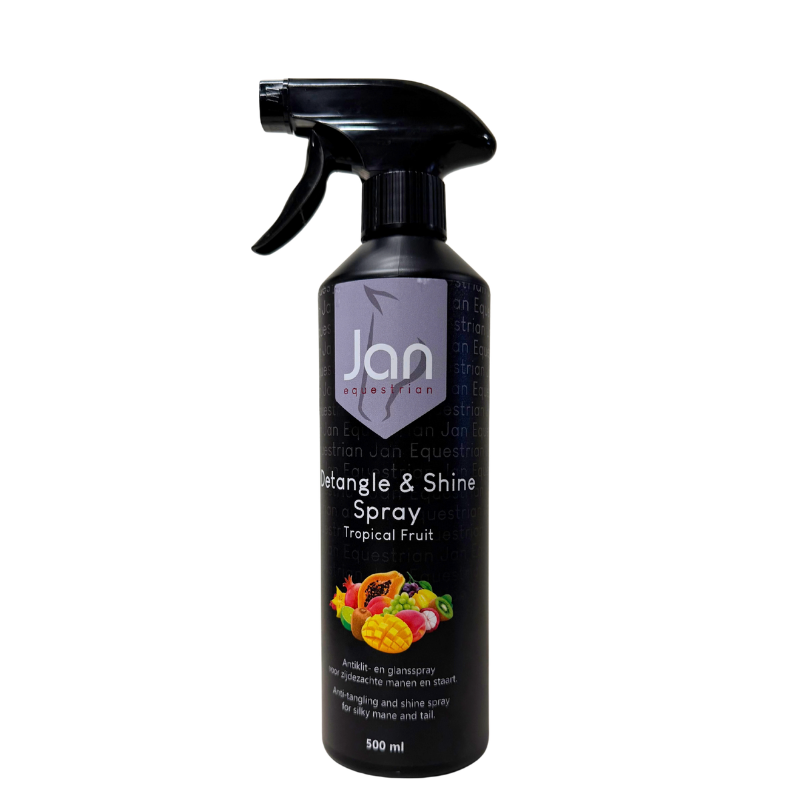 Jan Equestrian Detangle & Shine Spray Tropical Fruit